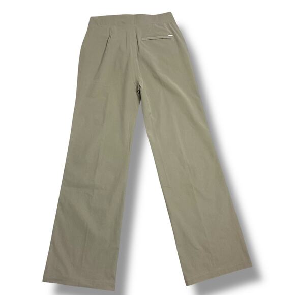 Vuori Women's Meta Wide Leg Trousers in Taupe - Picture 4 of 11